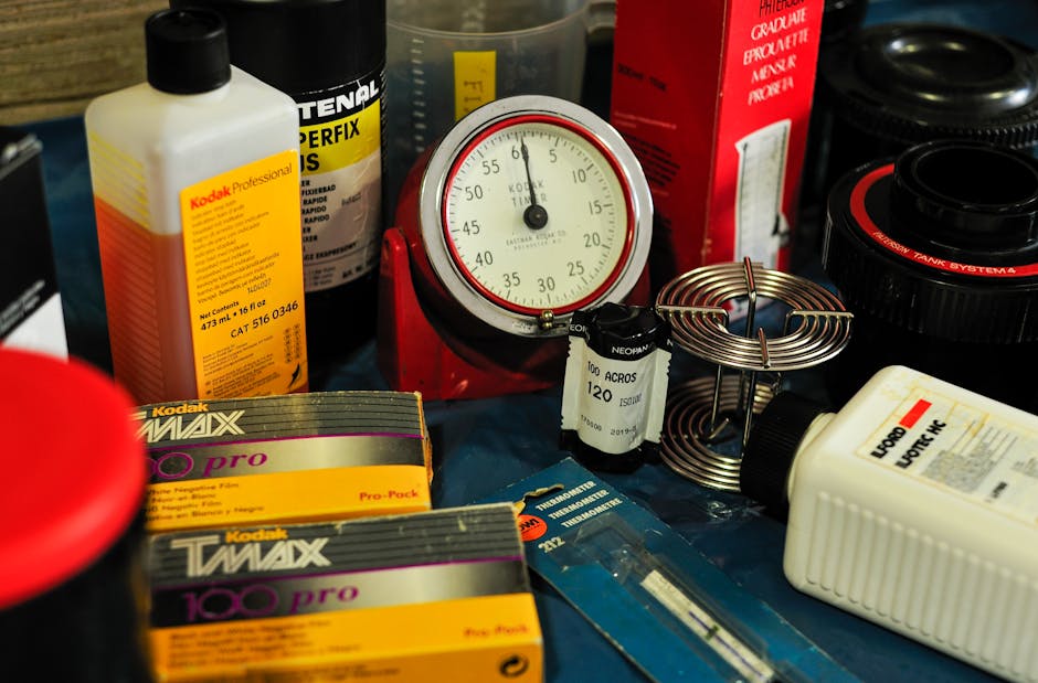 Evde film geliştirme: Tank, Kimyasal ve Hata İpuçları