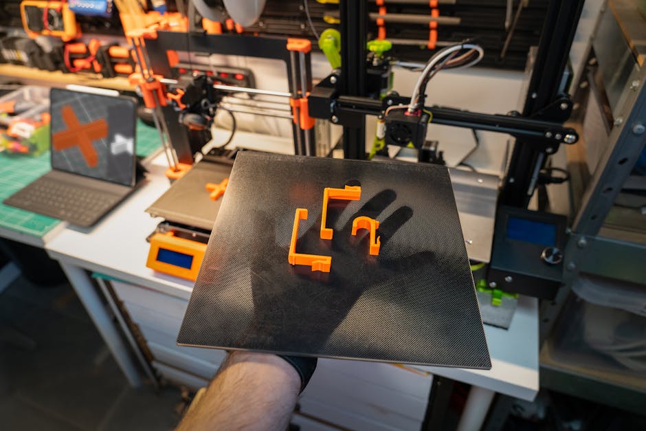 3D yazıcı parçası için silikon kalıp hazırlama ve reçine döküm sürecinin gösterimi